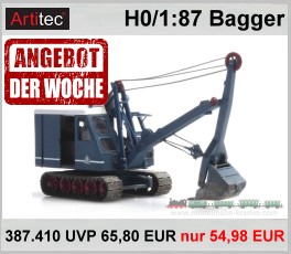 Artitec 387.410 H0 Krupp-Dolberg Bagger, Fertigmodell