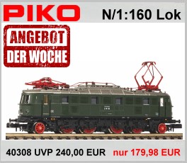 Piko 40308 N analog E-Lok E18 DB