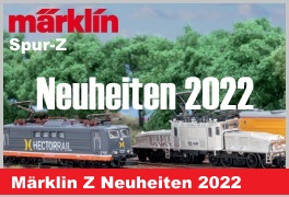 Märklin Märklin - Z / 1:220 - Lok + Wagen - Neuheiten - 2022