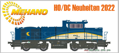 Mehano Mehano - H0 / 1:87 DC Gleichstrom - Lok + Wagen - Neuheiten - 2022 - bitte jetzt vorbestellen