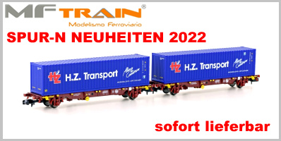 MFTrain MFTrain - N / 1:160 - Güterwagen - sofort lieferbar