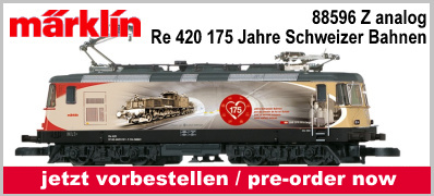 Märklin 88596 Z Elektrolokomotive Re 420, 175Jahre Schweizer Bahnen SBB