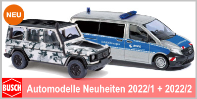 Busch-Automodelle Busch-Automodelle - H0 / 1:87 - Automodelle - Neuheiten - 2022