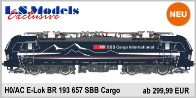 L.S. Models 17618 H0 AC digital E-Lok BR 193 657 SBB Cargo/Shadowpiercer