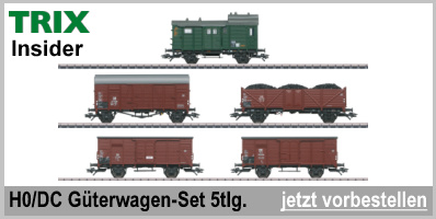 TRIX 24825 H0 DC Güterwagen-Set zur BR E71.1 DB Clubmodell
