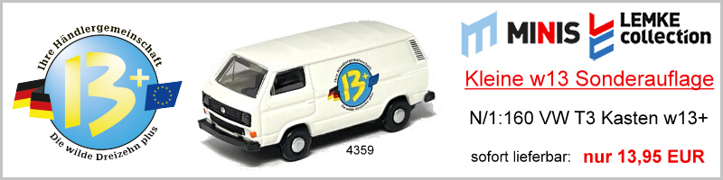Lemke-Collection MiNis 4359 N VW T3 Transporter wilde 13+