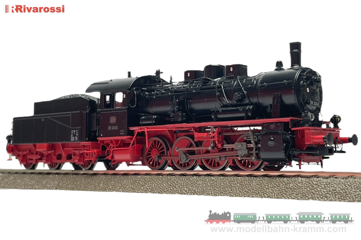 Rivarossi 2809 Dampflokomotive Baureihe 55.25 Epoche III der DB