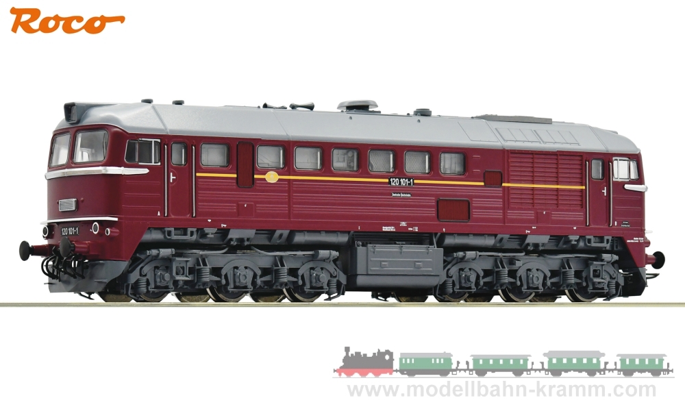 Roco 71790 H0-Spur - Diesellokomotive Baureihe 120 101-1 der DR 