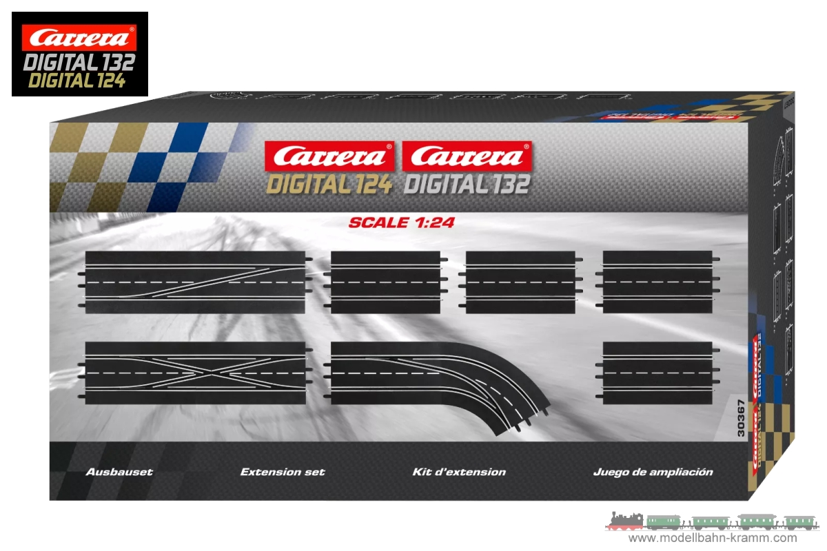 Carrera 30367 DIG132 Digitales Schienenausbauset