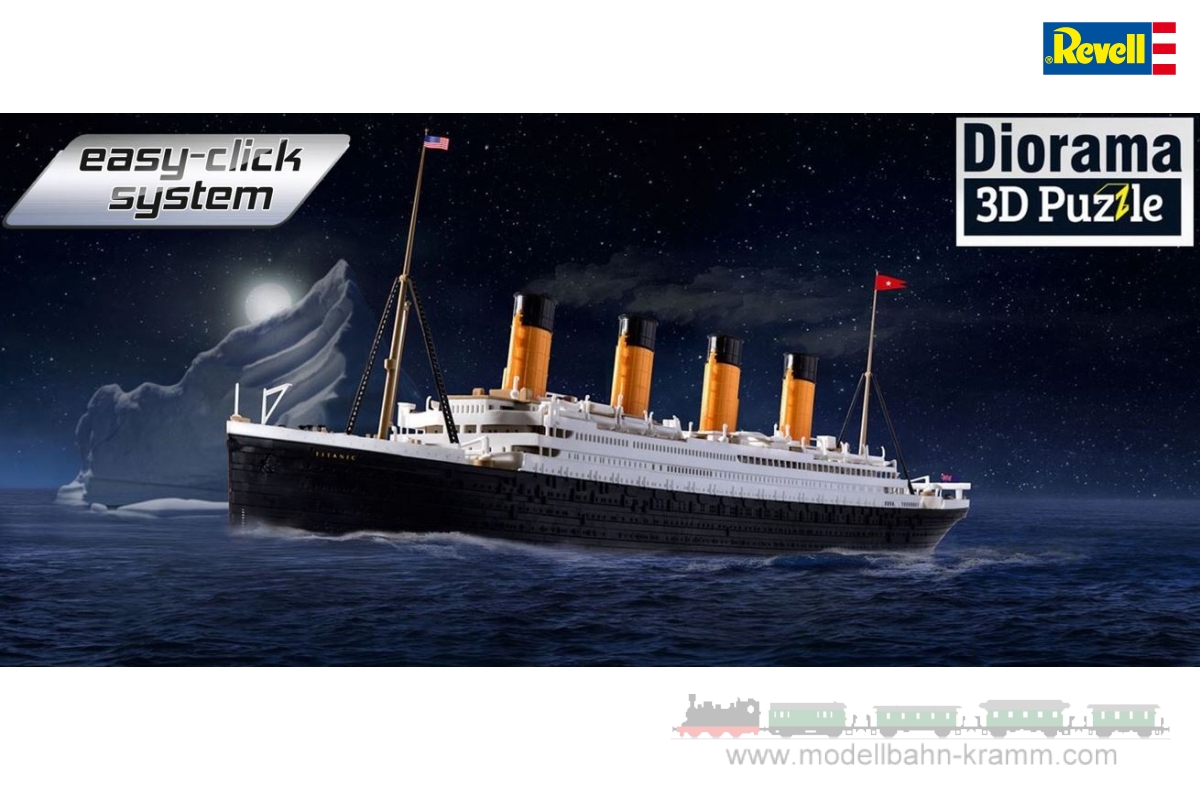 Revell 05599  - Titanic + 3D Eisberg