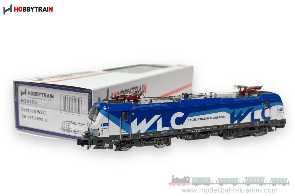 Hobbytrain 30155 N analog electric locomotive 1193 Vectron WLC Ep4
