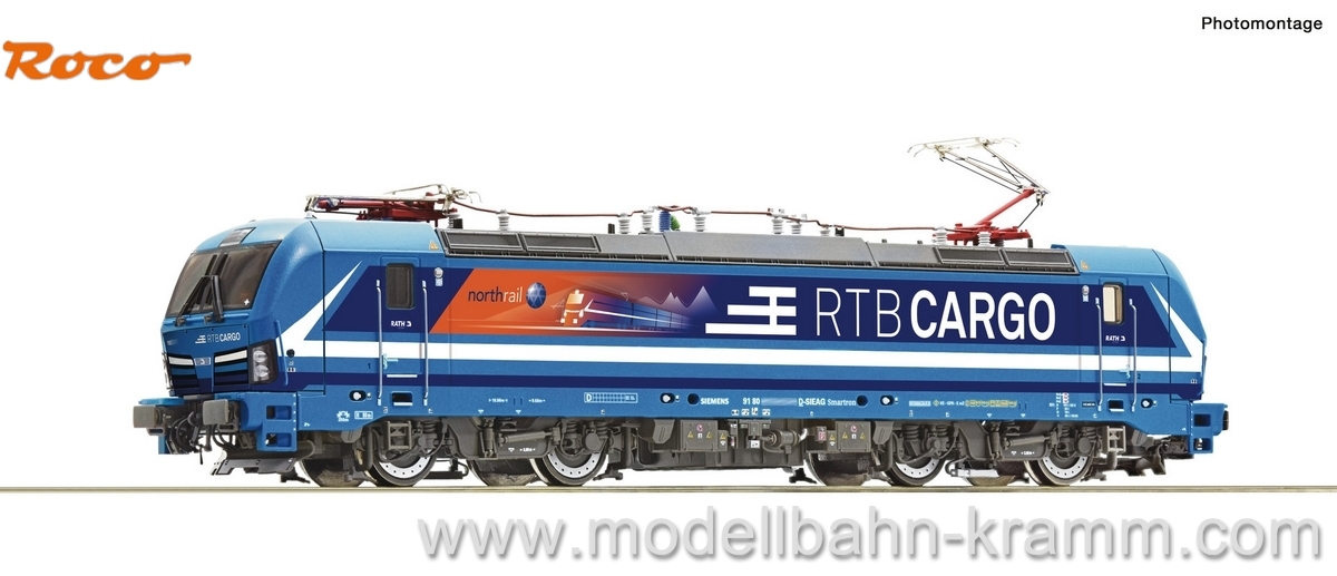 Roco 71928 - H0 DC analog class 192 RTB VI electric locomotive