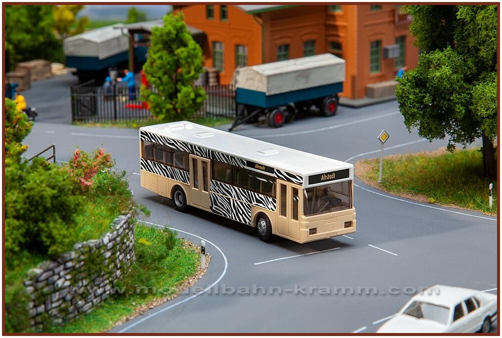 Faller 161479  -  H0-gauge Car System, Mercedes-Benz O405 bus starter set incl