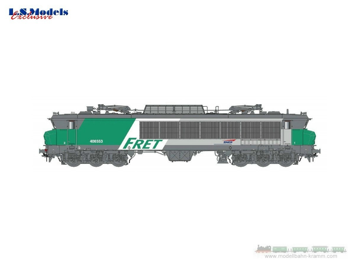 L.S. Models 10832, EAN 2000075295217: H0 AC E-Lok CC 6553 FRET SNCF Ep. V-VI