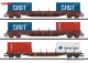 Märklin 47119, EAN 4001883471198: H0 Containerwagen-Set SNCB/NMBS