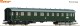 Roco 74861, EAN 9005033748616: H0 DC Einheits-Schnellzugwagen 1./2. Klasse, DR