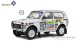 Solido 1807303, EAN 3663506020438: 1:18 Lada Niva #157 weiß Paris Dakar 1983, Trossat/Briavoine