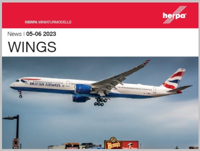 Herpa Herpa - Wings - Neuheiten - Mai/Juni - 2023