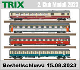 TRIX 23110 H0 DC Personenwagen-Set 1 FD Mozart