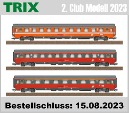 TRIX 23111 H0 DC Personenwagen-Set 2 FD Mozart