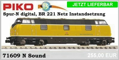 Piko 71609 N Sound Diesellok BR 221 152-2 Netz Instandsetzung DBAG