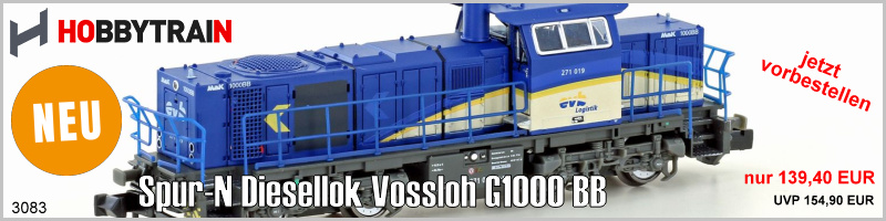 Hobbytrain 3083 N analog Diesellok Vossloh G1000 BB EVB
