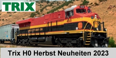 TRIX TRIX - H0 / 1:87 DC Gleichstrom - Lok + Wagen - Herbstneuheiten - 2023
