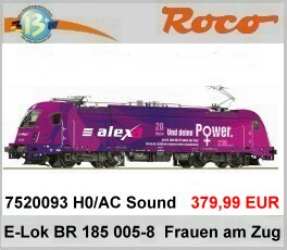 Roco 7520093 H0 AC Sound E-Lok 183 005-8 Taurus, alex(a), Ep.VI Jetzt sind die Frauen am Zug