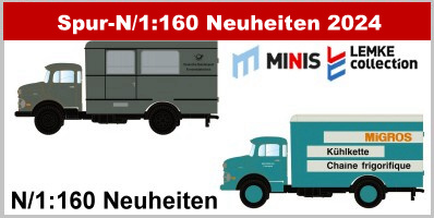 Lemke-Collection MiNis Lemke-Collection MiNis - N / 1:160 - Automodelle - Neuheiten bitte jetzt vorbestellen