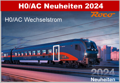 Roco Roco - H0 / 1:87 AC Wechselstrom - Lok + Wagen - Neuheiten bitte jetzt vorbestellen