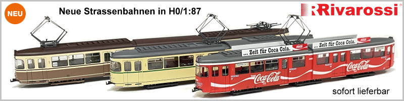 Rivarossi Rivarossi - H0 / 1:87 DC Gleichstrom - Straßenbahn - sofort lieferbar