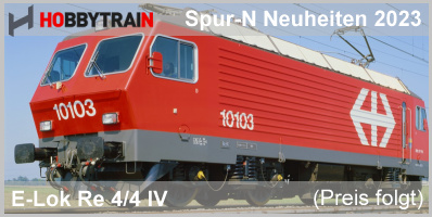 Hobbytrain Hobbytrain - N / 1:160 - Lok + Wagen - Neuheiten 2023 jetzt zum Vorbestellpreis sichern