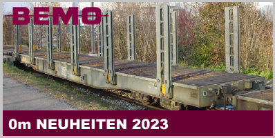 Bemo Bemo - 0 / 1:45 - Lok + Wagen - Neuheiten 2023 jetzt zum Vorbestellpreis sichern