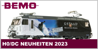 Bemo Bemo - H0 / 1:87 DC Gleichstrom - Lok + Wagen - Neuheiten 2023 jetzt zum Vorbestellpreis sichern
