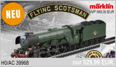 Märklin 39968 H0 Sound Dampflokomotive Class A3 Flying Scotsman