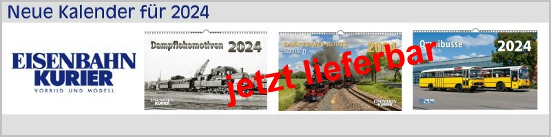 Eisenbahn-Kurier Eisenbahn-Kurier - Kalender - Neuheiten - 2024