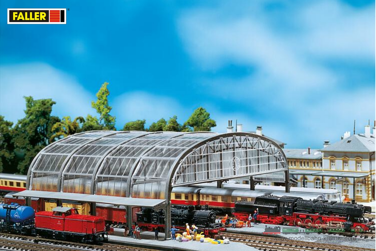 Faller 222127 N/1:160 Kit glass-roofed station hall