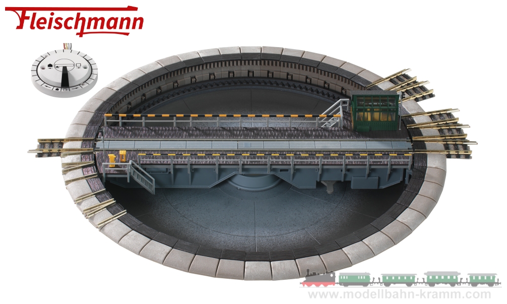 Fleischmann 9152 - N-gauge Railroad turntable