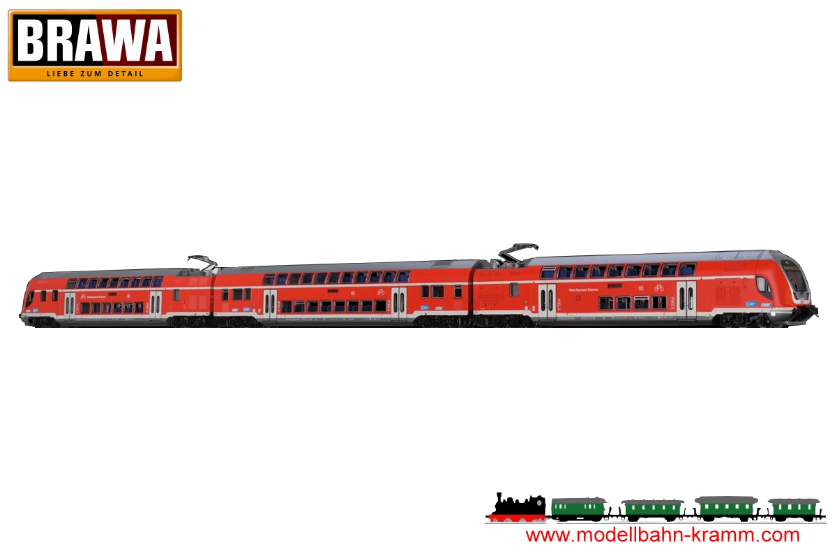 Brawa 44502  -  H0 DC Sound TWINDEXX Vario double-decker multiple-unit train