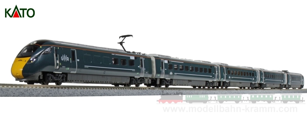 Kato novelty N-gauge multiple unit Class 800/0 GWR, 5 pieces, era VI