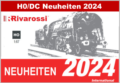 Rivarossi Rivarossi - H0 / 1:87 DC - Locomotives + Coaches - Novelties please now preorder