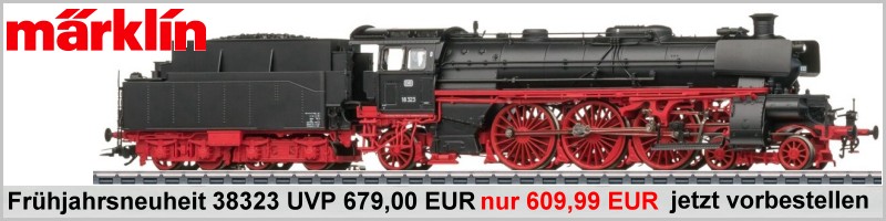Märklin 38323 Steam Locomotive, Road Number 18 323